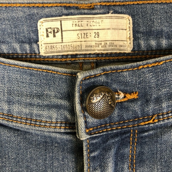 Free People Skinny Ankle Jeans size 29 - Picture 3 of 8